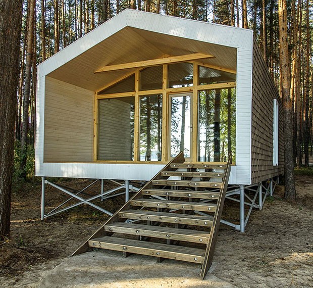 Сваи под каркасный дом в Аксае