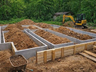 Финская плита фундамент 7х7