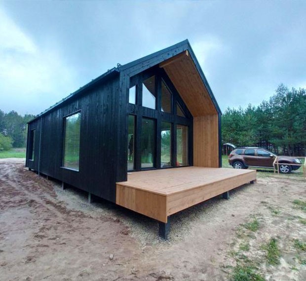 Монтаж винтовых свай для дома 6х9 в Аксае