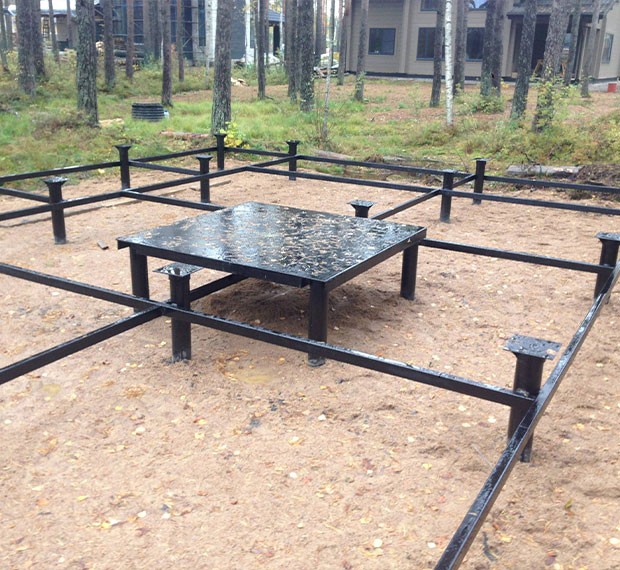 Винтовые сваи под печь в Аксае